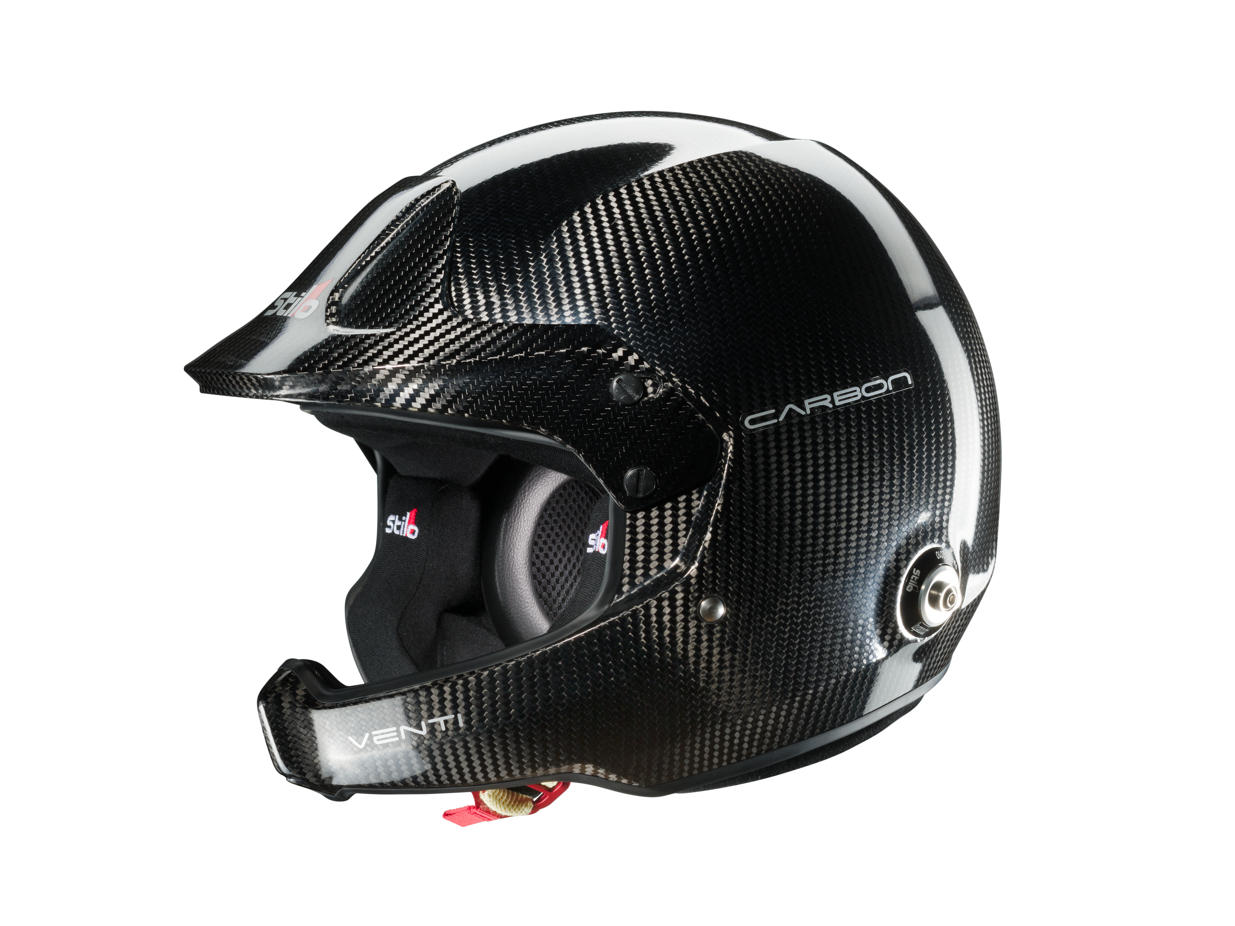 Шлем открытый STILO VENTI WRC CARBON, ралли, интерком, HANS, (FIA8859-2015 и SHELL 2020)