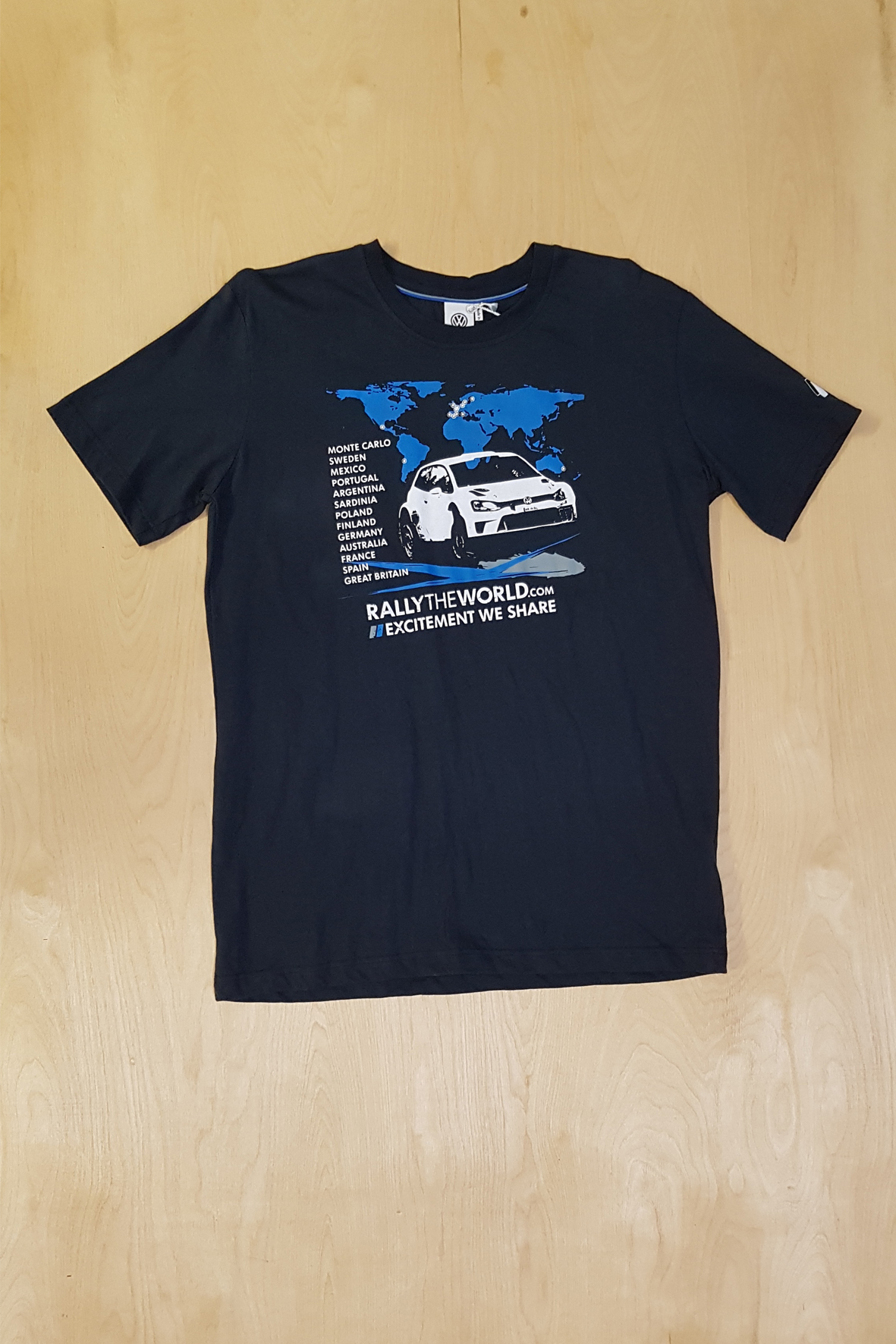 Футболка VW MOTORSPORT цвет синий