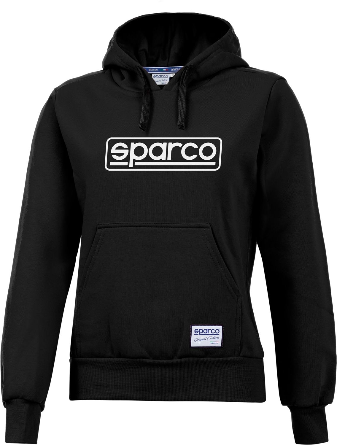 Толстовка с капюшоном SPARCO LADY черная