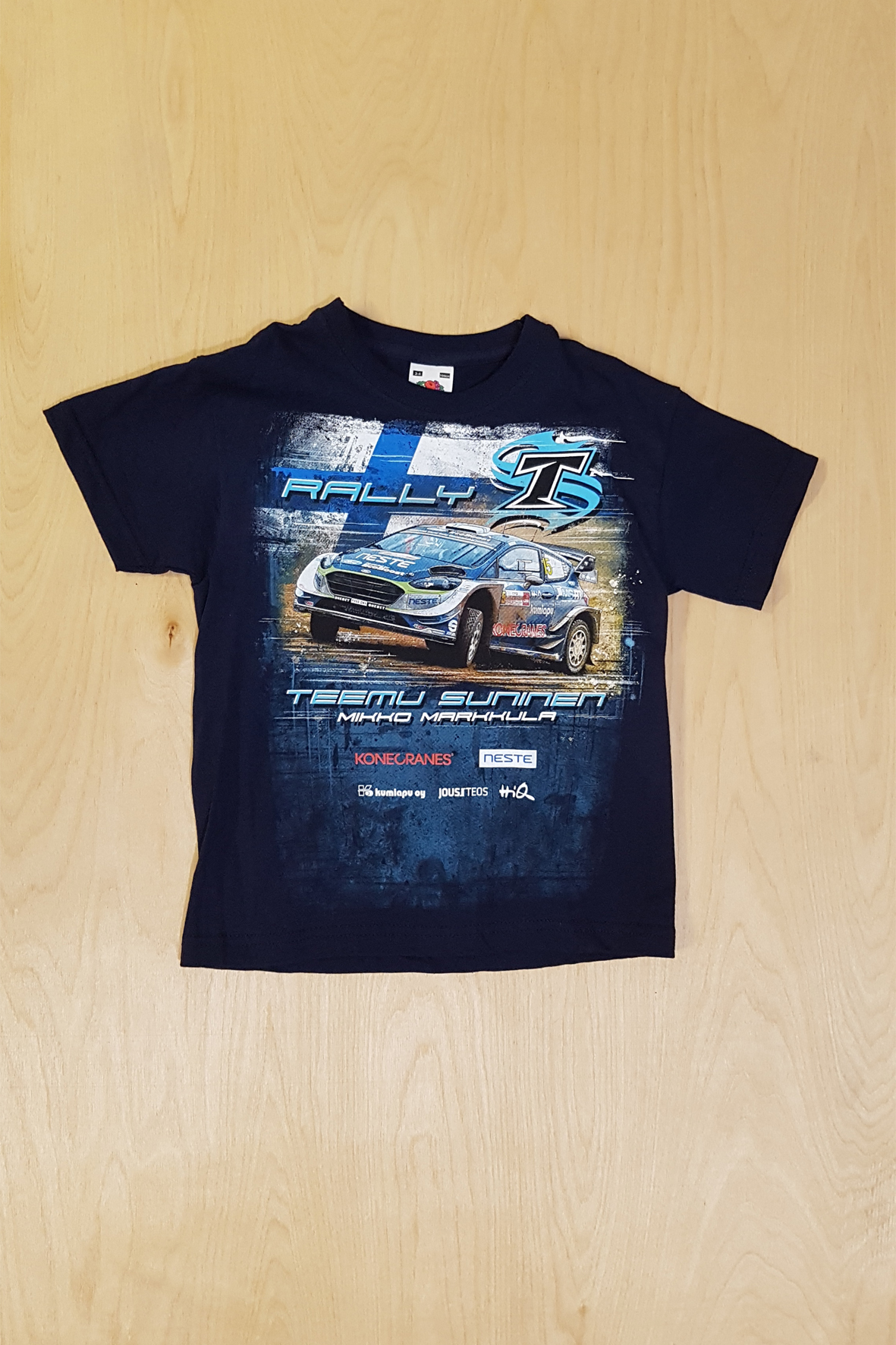 Футболка детская FORD TEEMU SUNINEN цвет черный