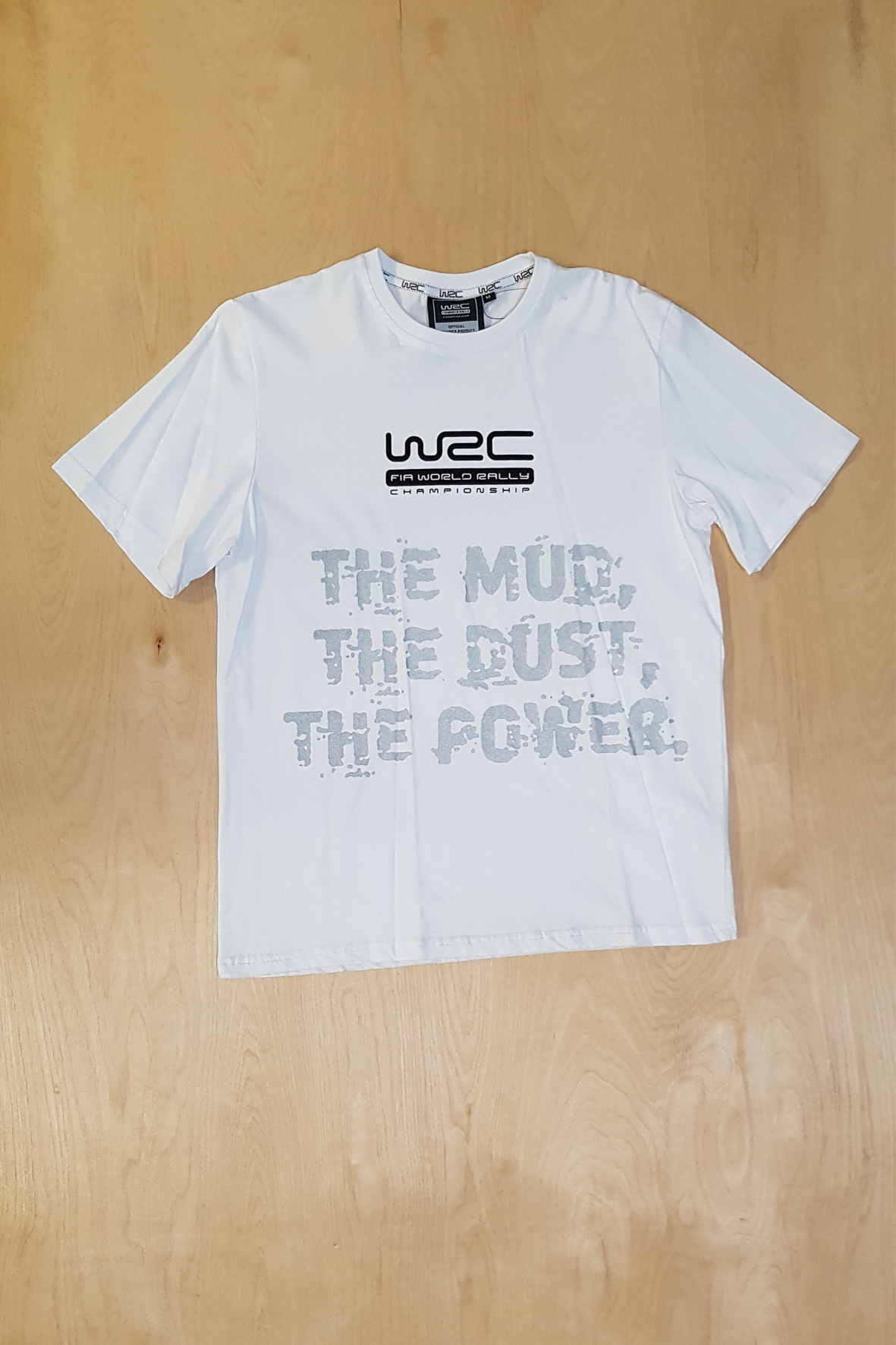 Футболка WRC THE MUD, THE DUST цвет белый