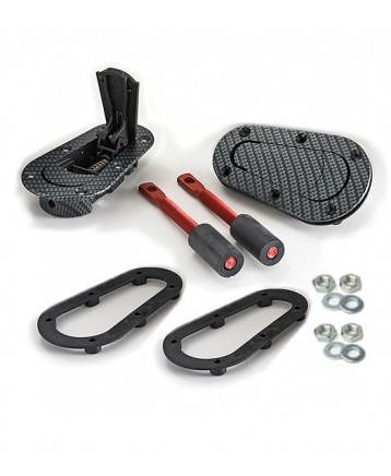 Замки капота AEROCATCH под carbon фото