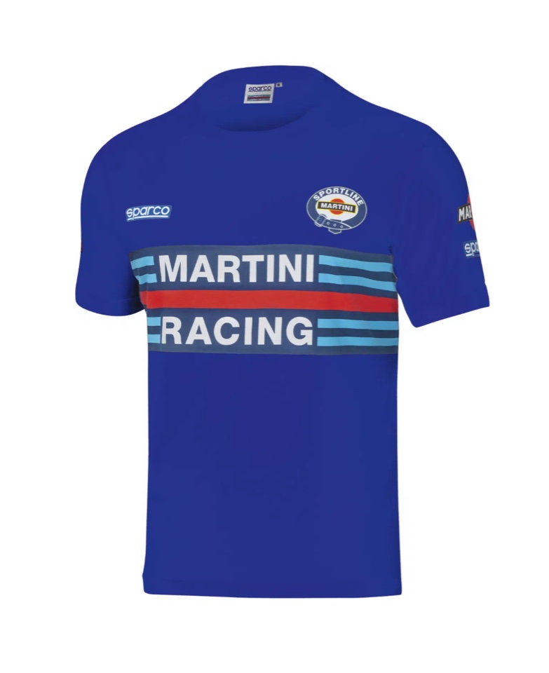 Футболка SPARCO MARTINI RACING цвет синий