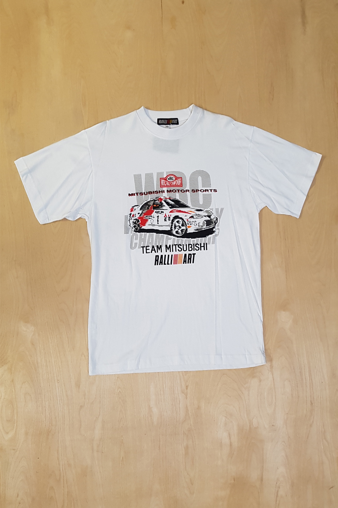 Футболка MITSUBISHI TEAM RALLY ART цвет белый