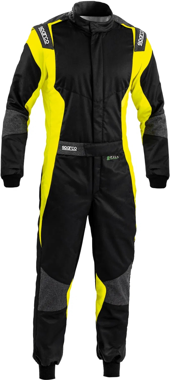 Комбинезон для автоспорта SPARCO FUTURA 2025 (FIA 8856-2018) черно желтый