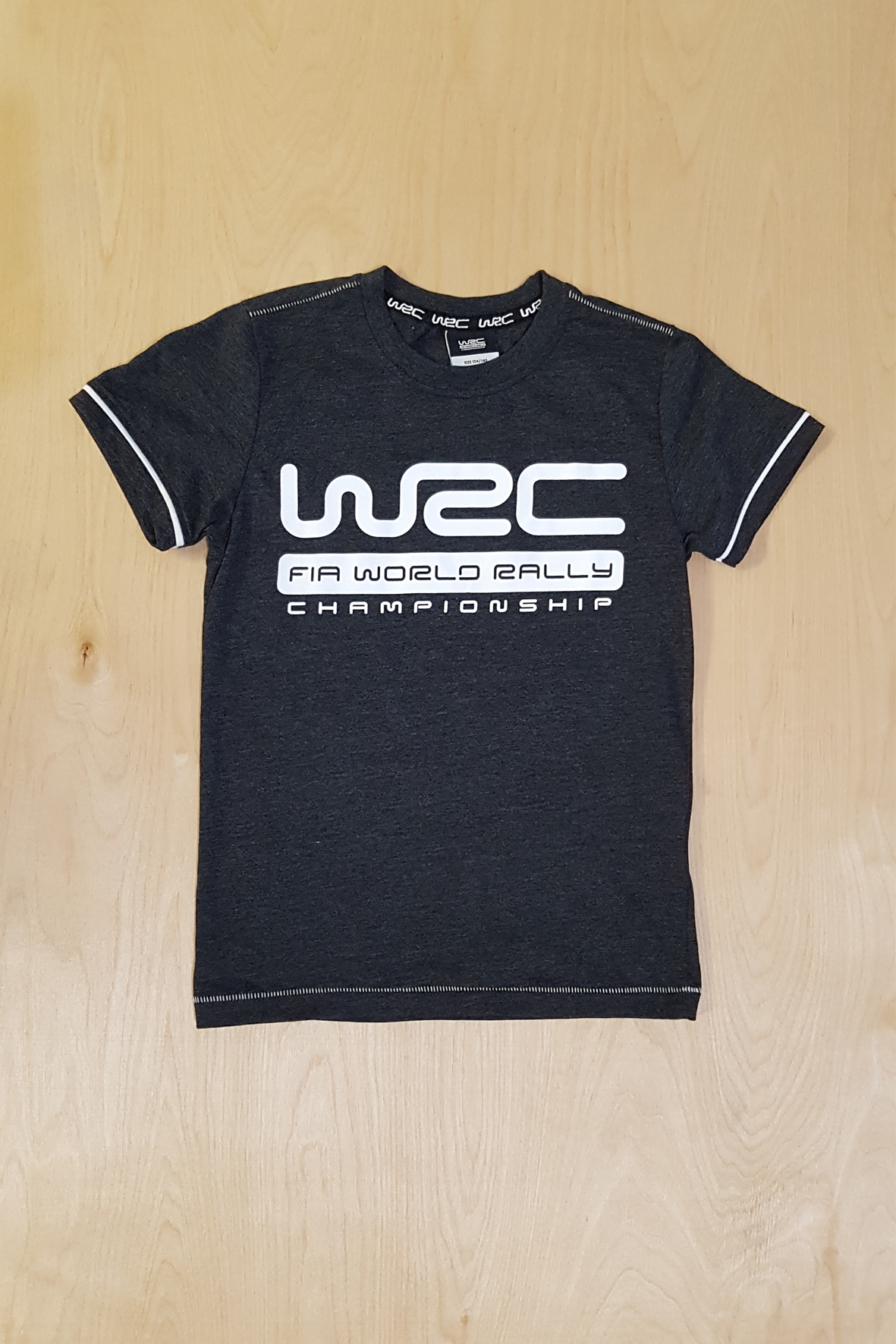 Футболка детская WRC цвет серый