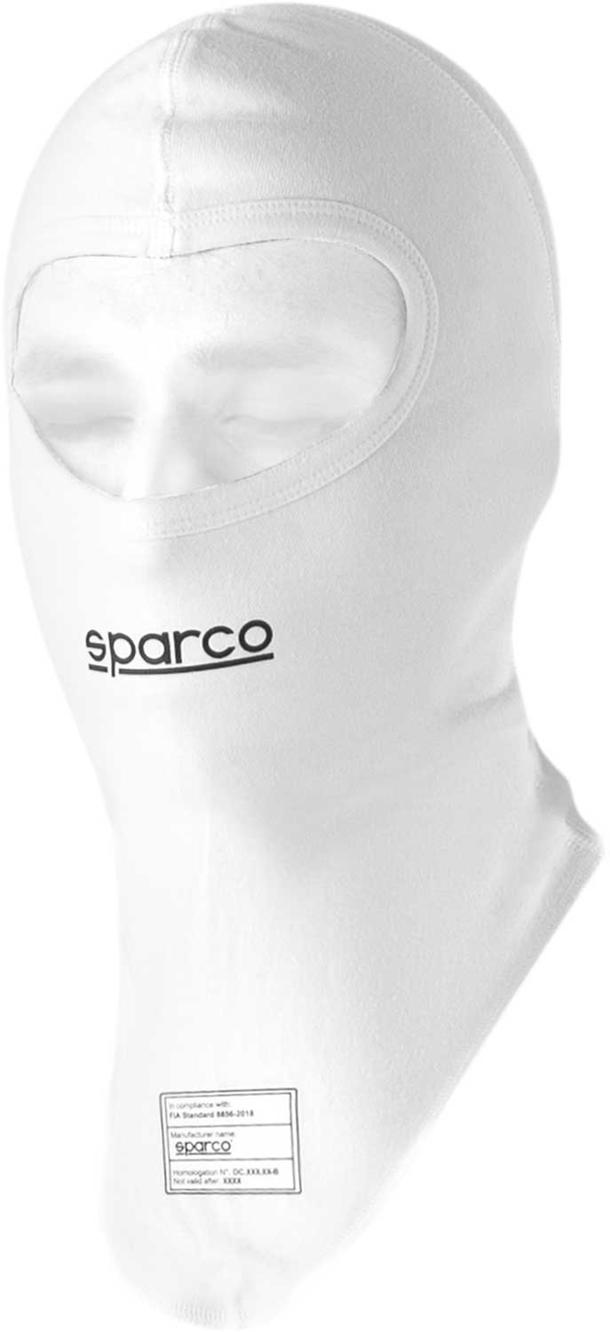 Балаклава/Подшлемник для автоспорта FIA Sparco RW-7 X-COOL белый (8856-2018)
