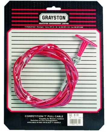 Трос выключения массы/ активации системы пожаротушения GRAYSTON фото