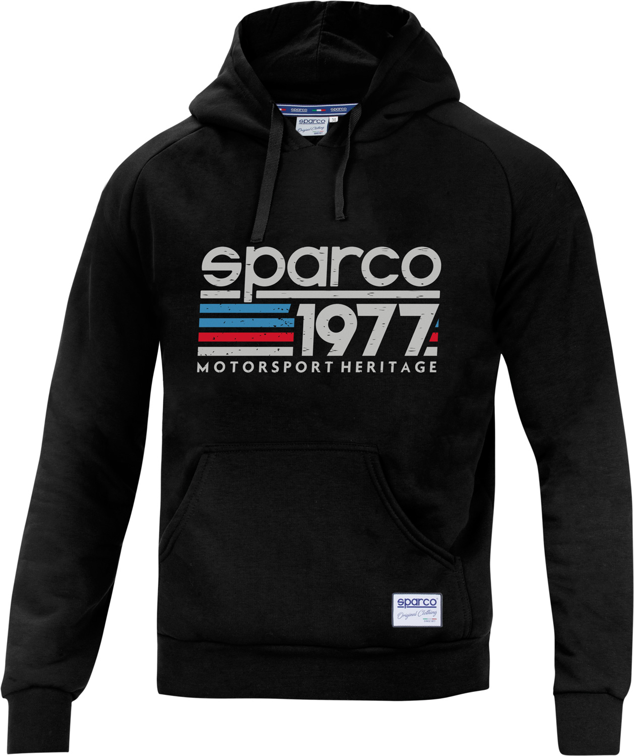 Толстовка с капюшоном SPARCO 1977 синий