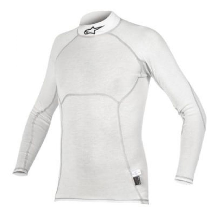 Футболка/Майка для автоспорта FIA Alpinestars ZX белая (8856-2000)