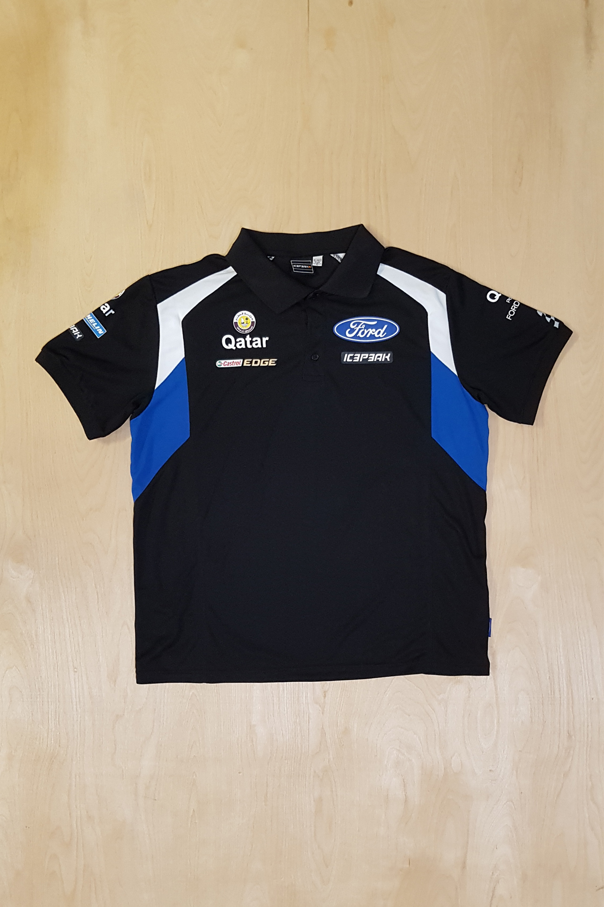 Поло FORD QATAR цвет черный