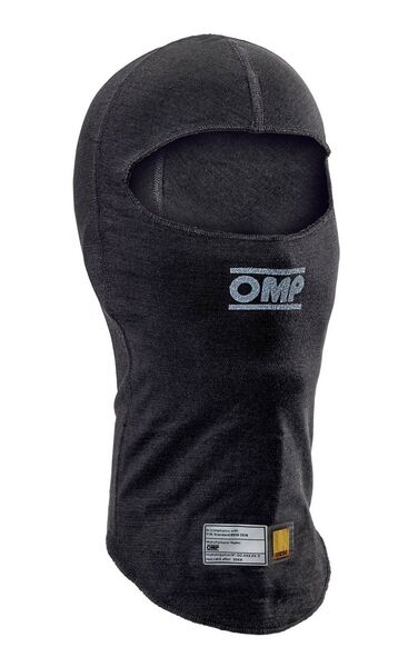 Балаклава/Подшлемник для автоспорта FIA OMP ONE EVO черный (8856-2018)