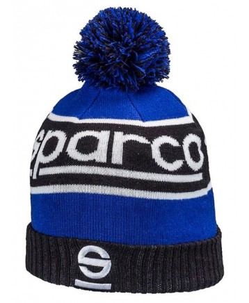 Шапка SPARCO черно-синяя