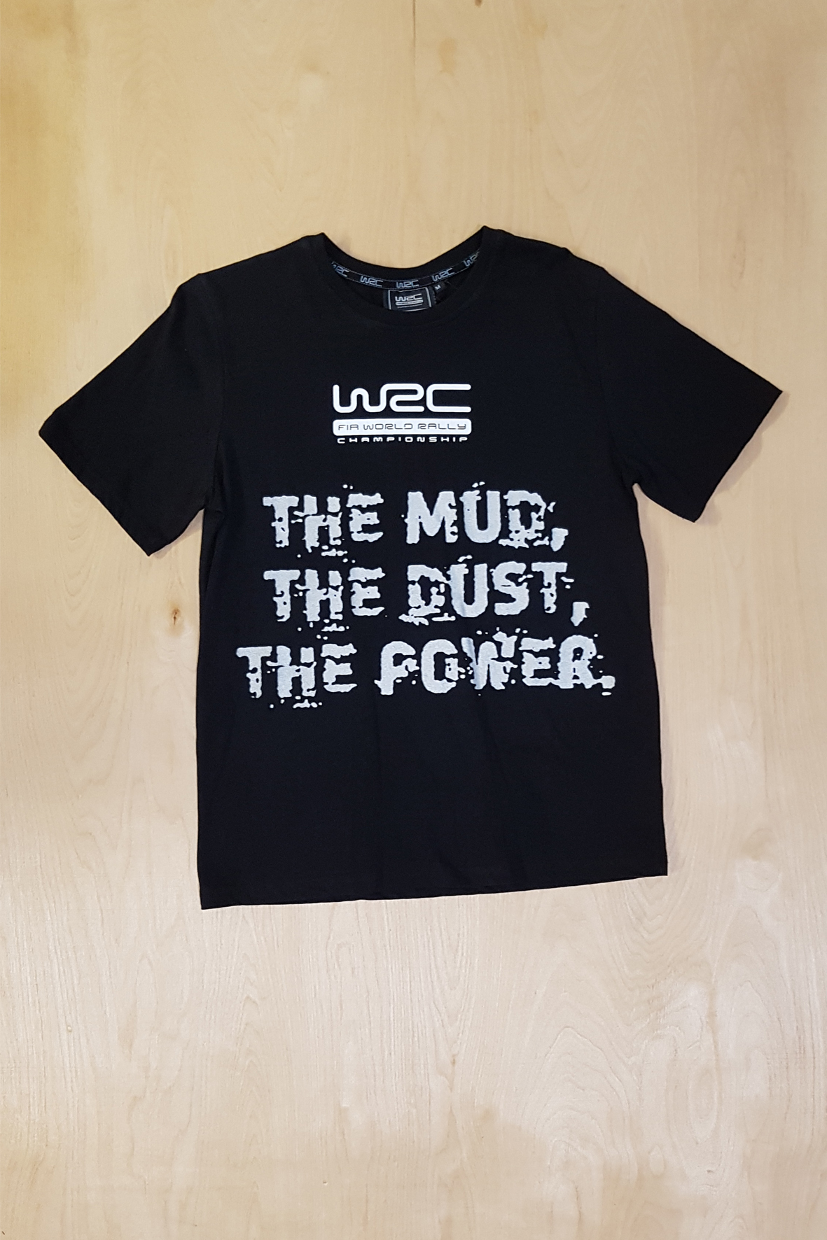 Футболка WRC THE MUD, THE DUST цвет черный